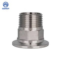 Aohoy Stainless Steel OEM ODM Sample Support SS304 SS316L Triclamp BSP NPT Hexagonal Male Threaded Smooth Forged Pipe Fittings