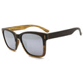 ODM Natural Wooden Polarized Black Oak Veneer Wood Sunglasses