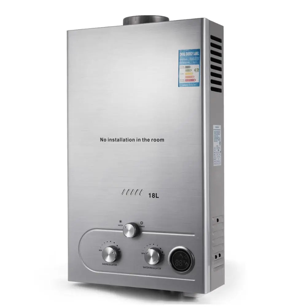 18L Cheap Electric  Gas Water Heater Tankless