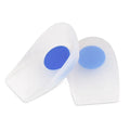 Hot Selling Women Men Use Silicone Gel Super Soft Shock Absorbing Foot Pads Thickened Goblet Heel Insole for Plantar Fasciitis