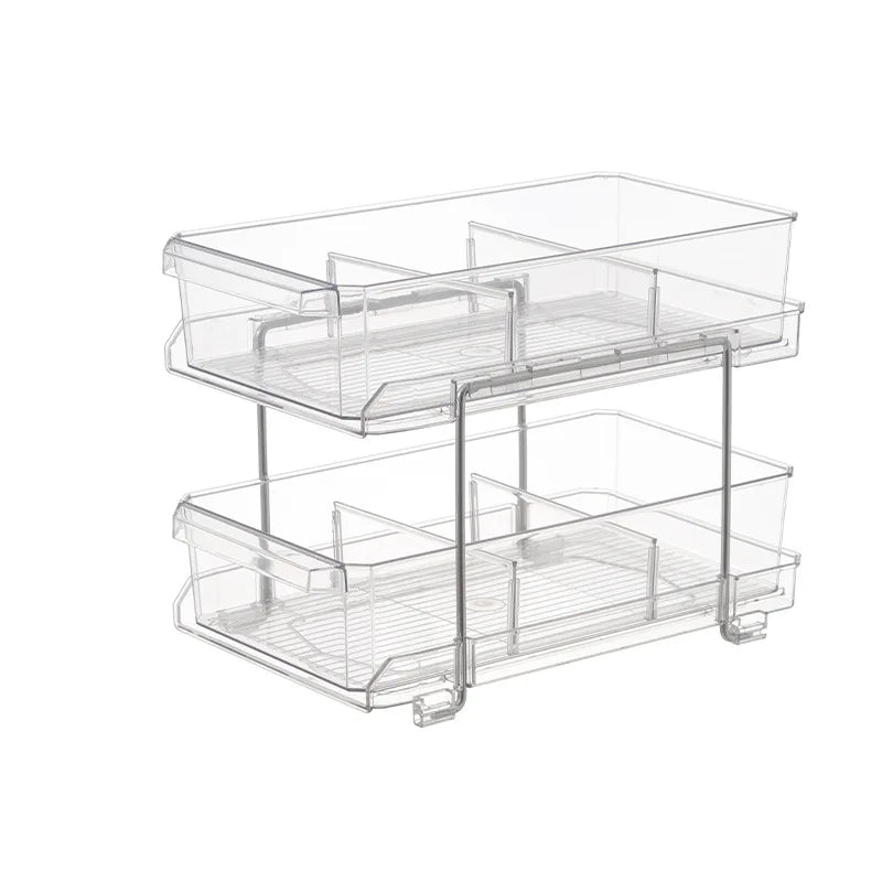 Bathroom Organizer Countertop 2 Tier Bathroom Counter Organizer Kitchen Spice Rack Cosmetic Organizer Countertop Storage Shelf