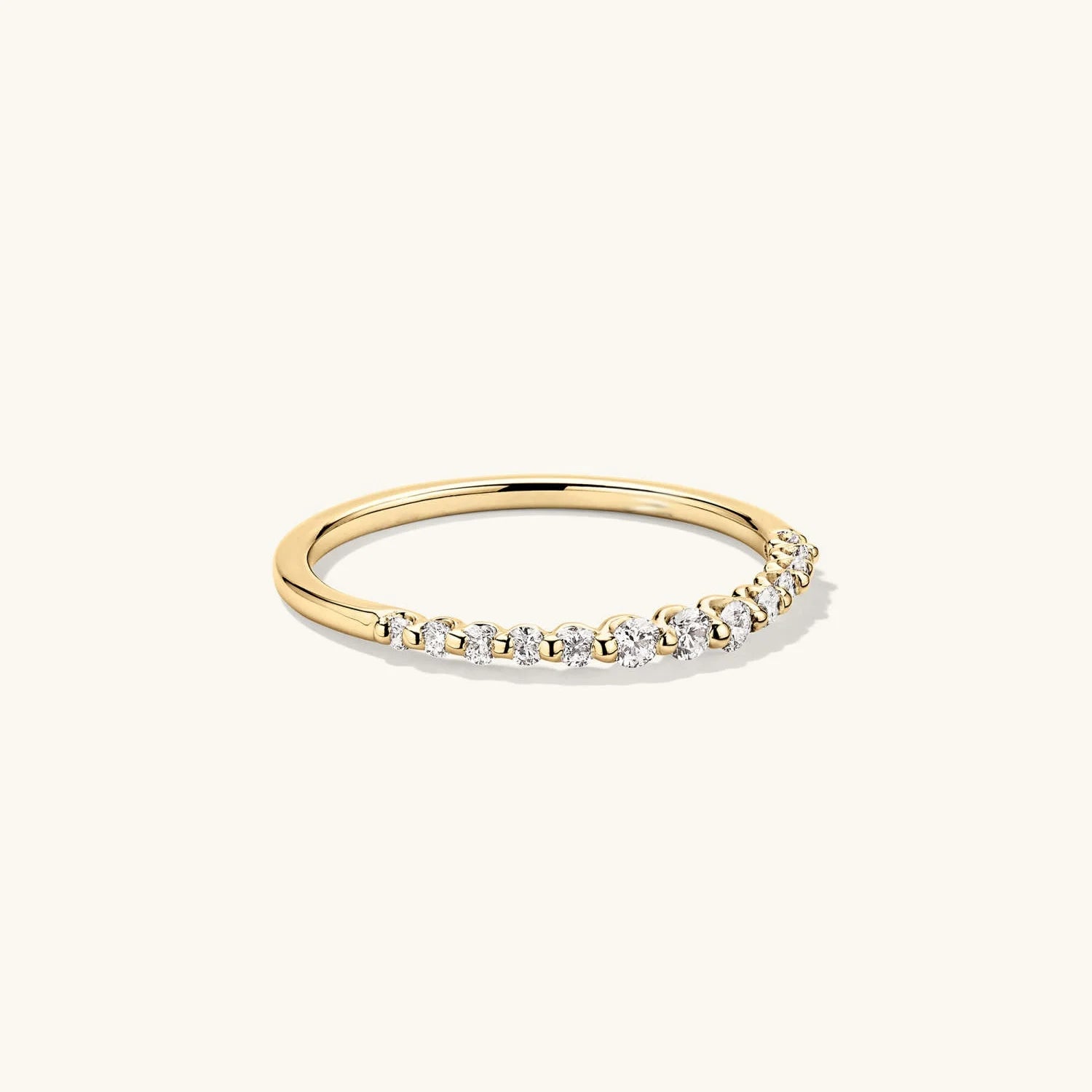 LOZRUNVE Delicate Dainty Band Stackable 925 Sterling Silver 2024 Casual Diamond Rings for Ladies