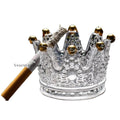 YearsCrystal Irregular Shape Crystal Ashtrays Elegant Romantic Crown Glass Crystal Ashtray