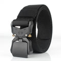 Tactical Belt Metal Buckle Optional Color and Size Heavy Duty Nylon Tactical Belt