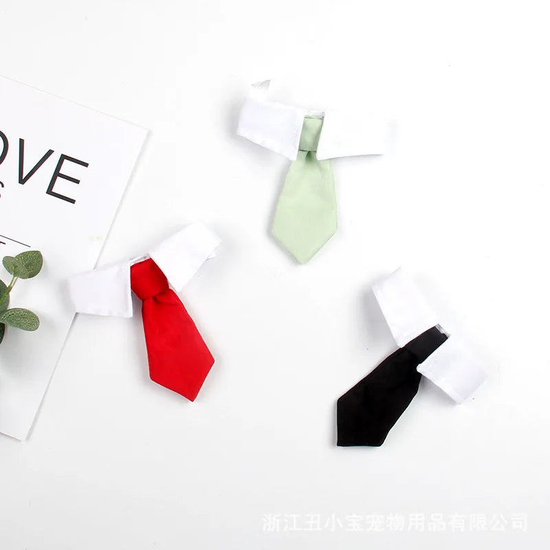 Wholesale Eco-Friendly Fashion All Seasons Cloth Dog Collar Wedding Bow Tie