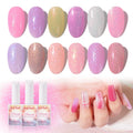 R S Nail Polish Uv Gel Supplier High Quality Hema Free Gelpolish Nail Free Sample Brocade Rubber Base Gel