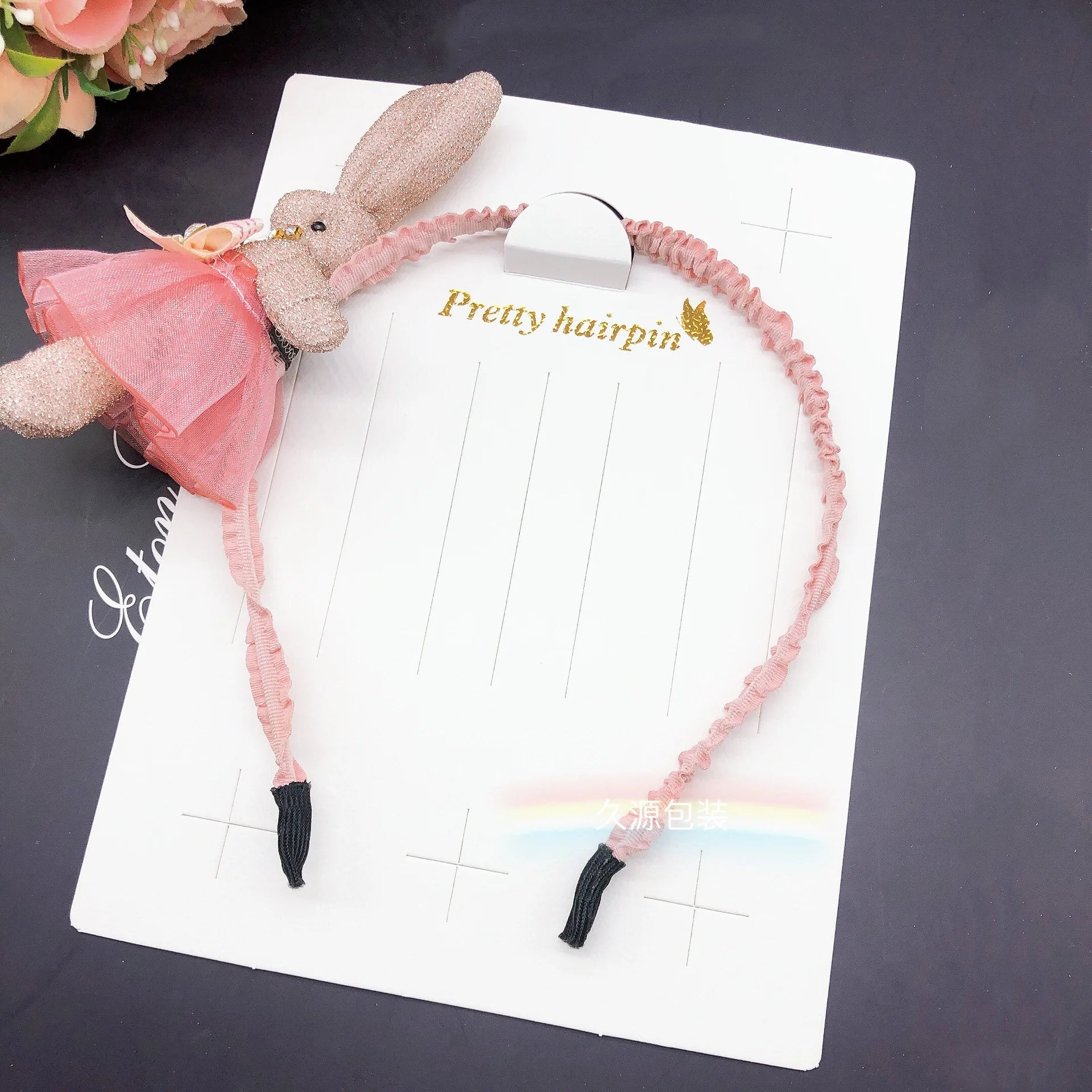 DIY Bow Hair Clip Hair Band Set Paper Card Head Accessories Packaging