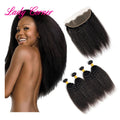 Cheap Virgin Kinky Straight Brazilian Human Hair Bundles Brazilian Hair and Lace Wigs in Mozambique