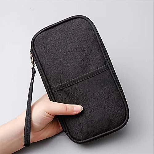 Premium Travel Document Organizer Credit Cards Case Family Travel Passport Wallets Passport Holder Bag