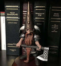 Resin Viking weapon Soldier WJB15 WJB16 Viking General Holding Waraxe Sword Viking Armor Knight Small Totem Decor