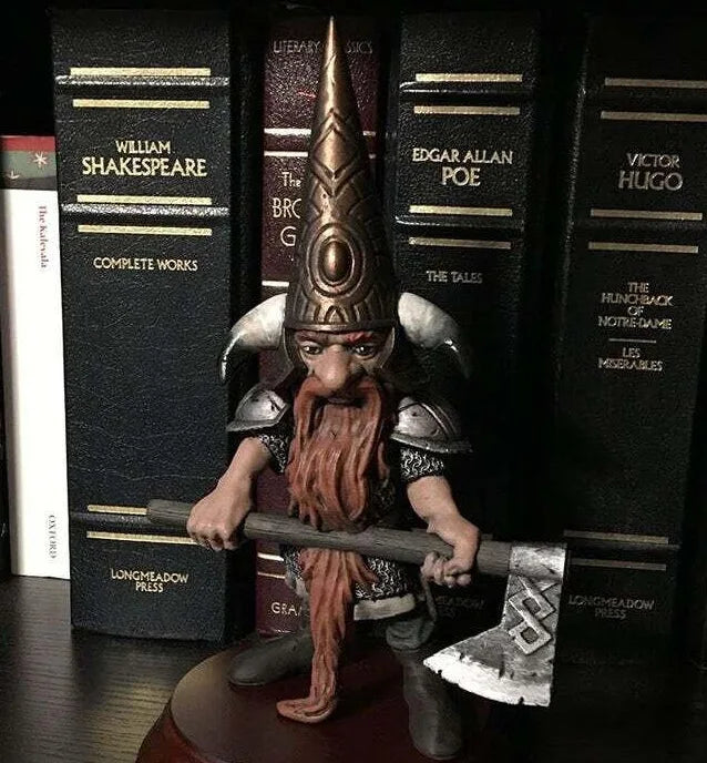 Resin Viking weapon Soldier WJB15 WJB16 Viking General Holding Waraxe Sword Viking Armor Knight Small Totem Decor