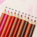 Custom Your Brand 10 Colors Waterproof Lip Liner Liner Pen
