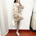 Wholesale 2026 Autumn European and American New Style Two Piece Fashion Knitted Coat European Leisure Women's Set