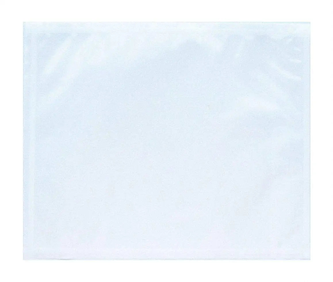 145*180mm Packing Slip Envelope Pouches Mailing Bag Sleeves Clear White 5.5 X 10 Inch Self Adhesive 1000 Pack