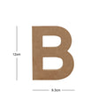 CNC Cut Wood Alphabet MDF Letters for Store Party Decor