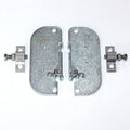 2pcs DZD1-500 Steel Elevator Brake Detection Switch Bracket with Spring for Hotel Lift Parts and Controllers