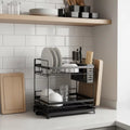 Hot Selling 201 Stainless Steel Multifunctional Detachable Standing Dish Drain & Dry Rack