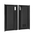 Rubbermaid FG619700BLA Black Executive Locking Door Kit for Traditional Housekeeping Carts