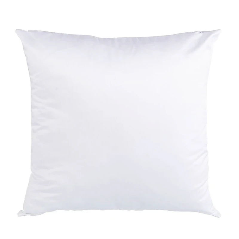 Qualisub White 40x40cm 100% Polyester Customizable Sublimation Pillow Case Blanks for Photos Printing