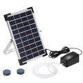 Solar Air Pump for Aquarium Mini Fishing Pond Battery Operated Air Pump Submersible with Battery for Fish Pond Fish Tank