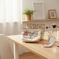 Wholesale Christmas Jute Linen Gift Bag Portable Zipper Cosmetic Makeup Holding Bag Nail Polish Packing Pouch