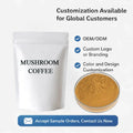 Faitury Private Label Organic Mushroom Coffee Arabica Mushroom Coffee Powder Mixed Mushroom Coffee