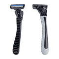 Men's Three Blades Safety Shaving Razor Face-Centered Pisau Cukur