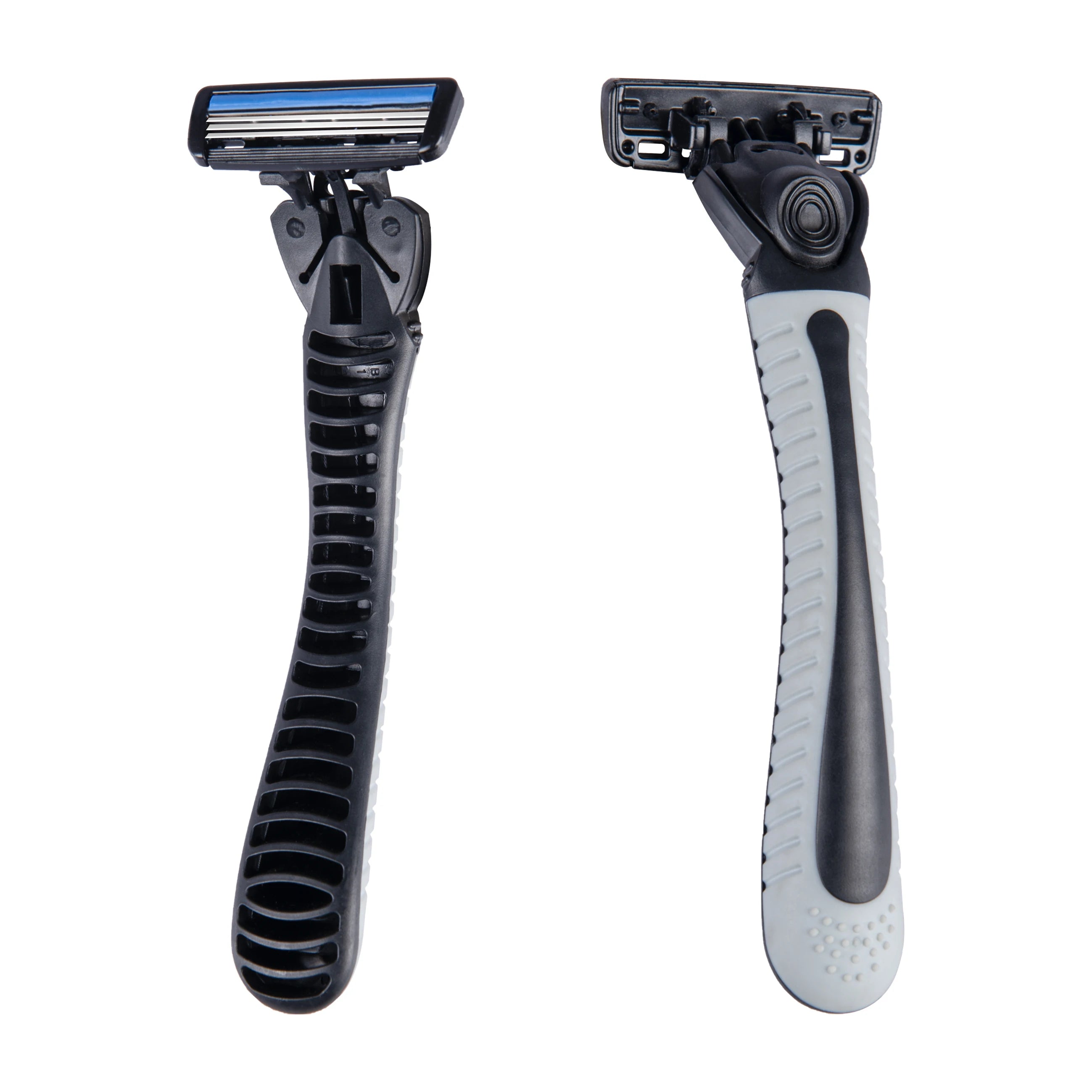 Men's Three Blades Safety Shaving Razor Face-Centered Pisau Cukur