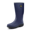 GUYISA Dynamic Waterproof Purple PVC Rain Boots for Winter Summer and Autumn Seasons