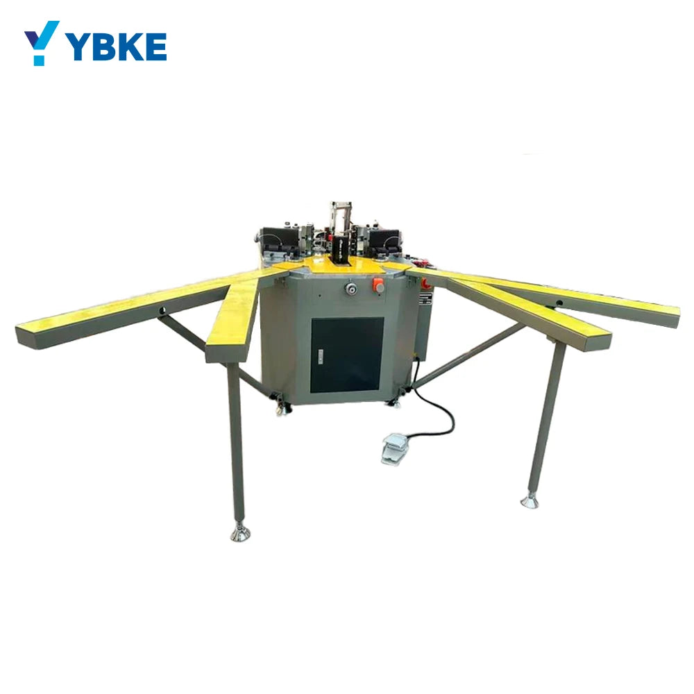 Aluminium Corner Press Machine Motor 3KW High Safety Window Crimping Punching Profile Door Assembly Connector Hydraulic Crimp