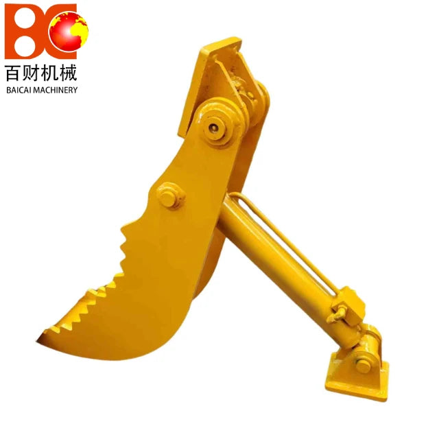 YANTAI BAICAI Excavator Hydraulic Thumb Cylinder Thumb for 80mm Excavator Thumb 20 Tons