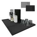 Silicone Coffee Mat Countertop Mat Absorbent Hides Stains Dish Drying Mat Fits Under Coffee Maker or Espresso Machine