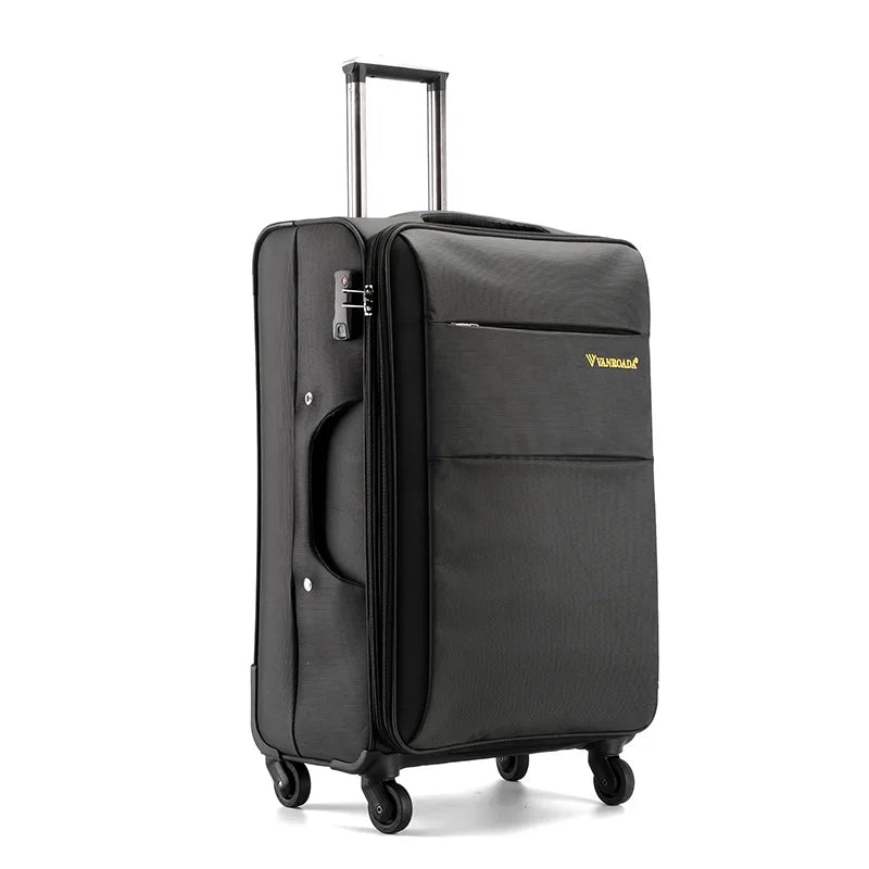 Men's and Women's Leisure Oxford Cloth 18-20 Inch Suitcase Waterproof 22-24 Inch Luggage Trolley case