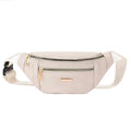 New Style Unisex Versatile Crossbody Bag Korean Version Casual Oxford Fabric Shoulder Bag Multi Layer Change Mobile Waistpack