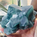 Rough Stone Raw Green Fluorite Crystal Cluster for Healing Home Decoration