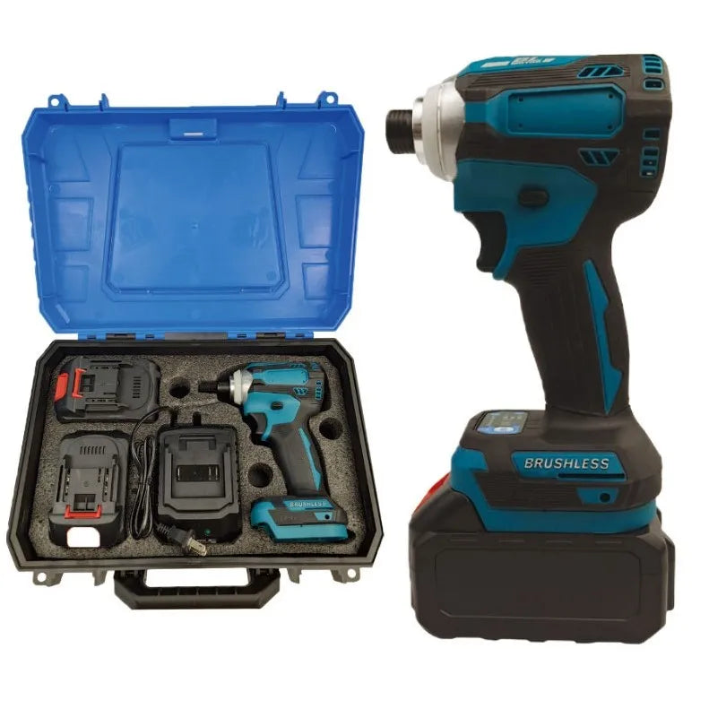 Wholesale of High-quality New Products T1-QZJ1 180N.m Portable Lithium Cordless Brushless Cordless Electric Screwdriver