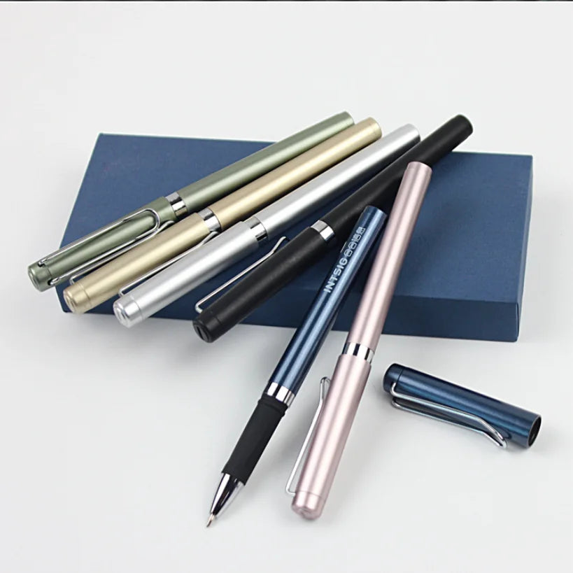 Premium Business Ballpoint Pen with U-shaped Pen Holder for Customization with Logo Office Writing Specialized Pen