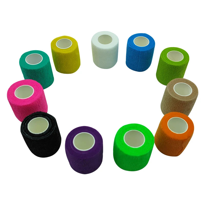Wholesale Non Woven Self Adhesive Vet Wrap Cohesive Elastic Bandage Flexible Self Adhesive Medical Pet Cohesive Bandage
