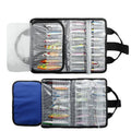 JANKER JW-02 Clear Plastic PVC Mesh Fishing Lure Bags Waterproof Trolling Jig Lures Bag