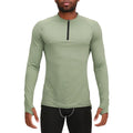 Customize Outdoor Workout Fitness Sports Wear 240g Solid Regular Fit 1/4 Zip Long Sleeve Men Jogging Compression Gym Shirt Woven