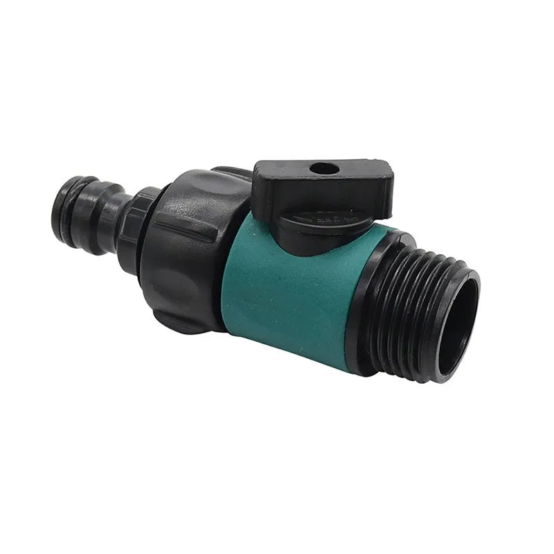Gardening Valve Water Pipe Joint Garden Hose Quick Connector with Valve