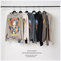Clothing Manufacturers Custom Screen Print Hoodie French Terry Cotton Vintage Washed Hoodies Men
