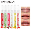 Fruit Transparent Lip Oil Moisturizing Reducing Lip Lines Nourishes Waterproof Long-lasting Liquid Lip Cosmetics