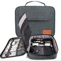 Double Layers Water Resistant Oxford Casual Travel Outdoor Activities Gadget Organizer Accessories Zipper Digital Cable Bag