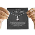 2023 Fine Jewelry Adjustable Sterling Silver Necklace Zircon for Women Cute for Wedding Engagement 'I Love You' 'My Soulmate'
