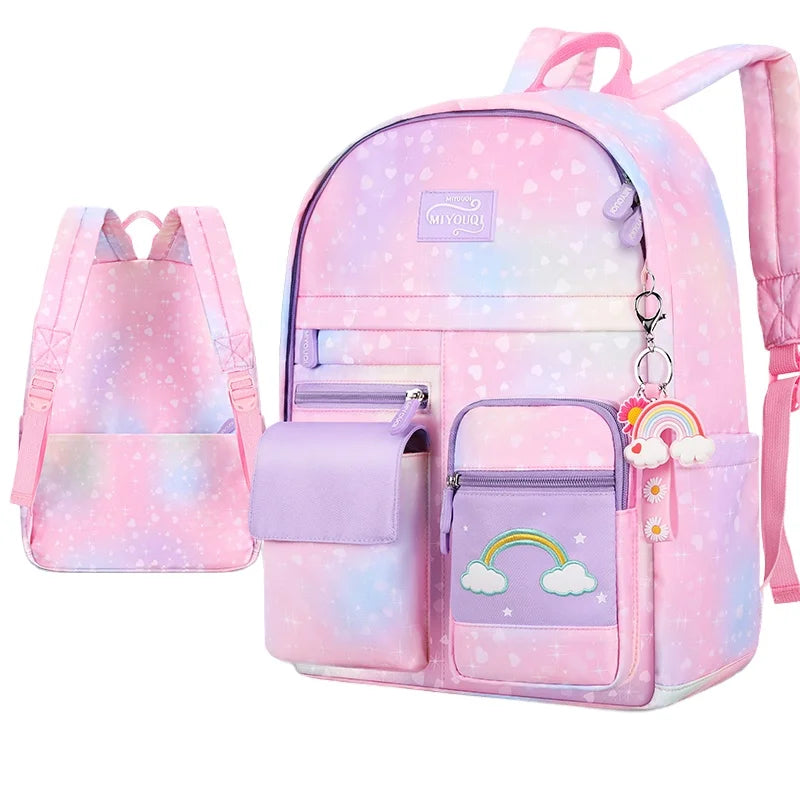New in 2023 Backpack Schoolbag Large Capacity School Bags for Girls Backpack School Bags  School Bags
