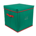 Christmas Ornament Storage Box Organizer Can Fit up to 64 Ornaments Balls With 600D Oxford Material.