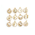Fashion New Style Zircon Necklace Pendant Vintage Zodiac Jewelry Accessories Special Gifts Elegant Pendant