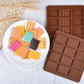 Break Apart Multi Shape Candy Mold Silicone Mini Chocolate bar Silicone Molds  Small Molds for Wax Melts