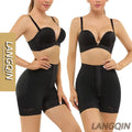 LANGQIN Women's Plus Size Butt Lifter Shapewear Leggings Padded Butt Hip Enhancer Control Panties Stomach Lace Breathable